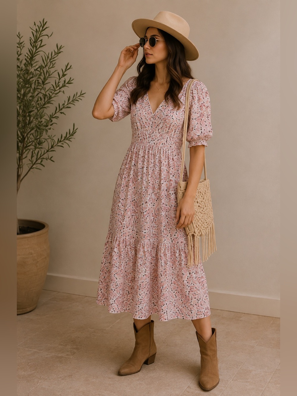 H&M floral dress